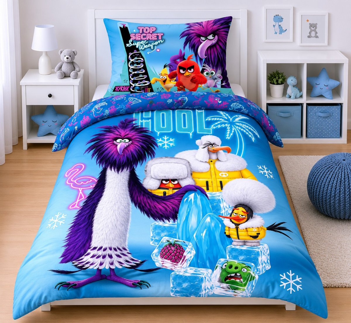 Obliečky - Angry Birds Movie 2 140/200 + 70/90 cm produkt