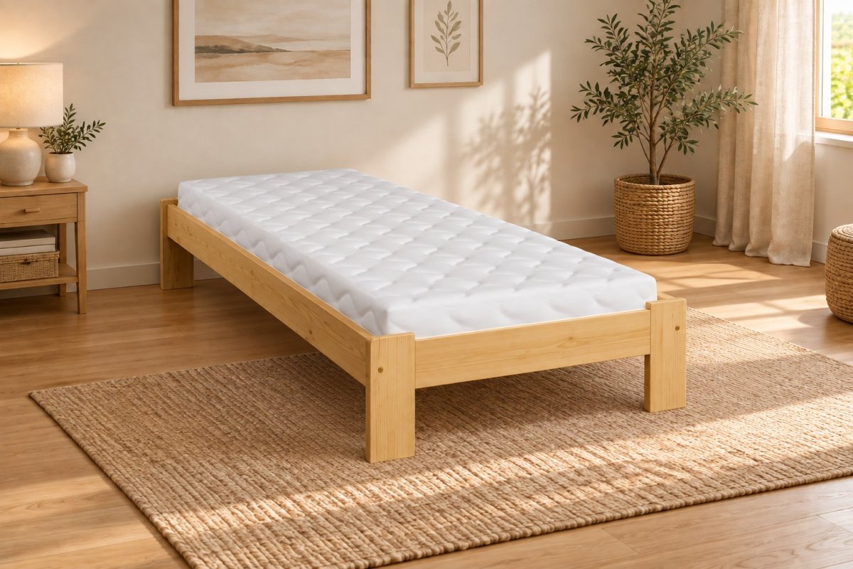 Posteľ z masívu borovice Adam 80x200 cm + rošt ZADARMO produkt