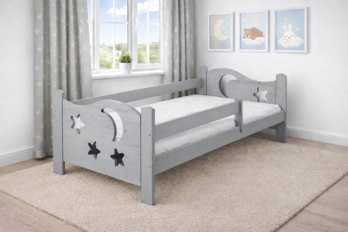 Posteľ Bohoušek 160x80 cm sivá + rošt ZADARMO produkt