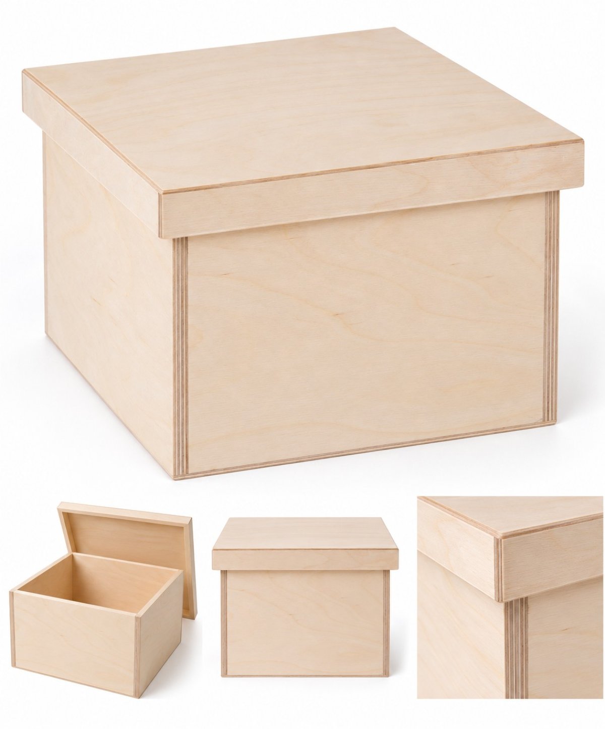 Drevený box na hračky 25x25x20 cm produkt