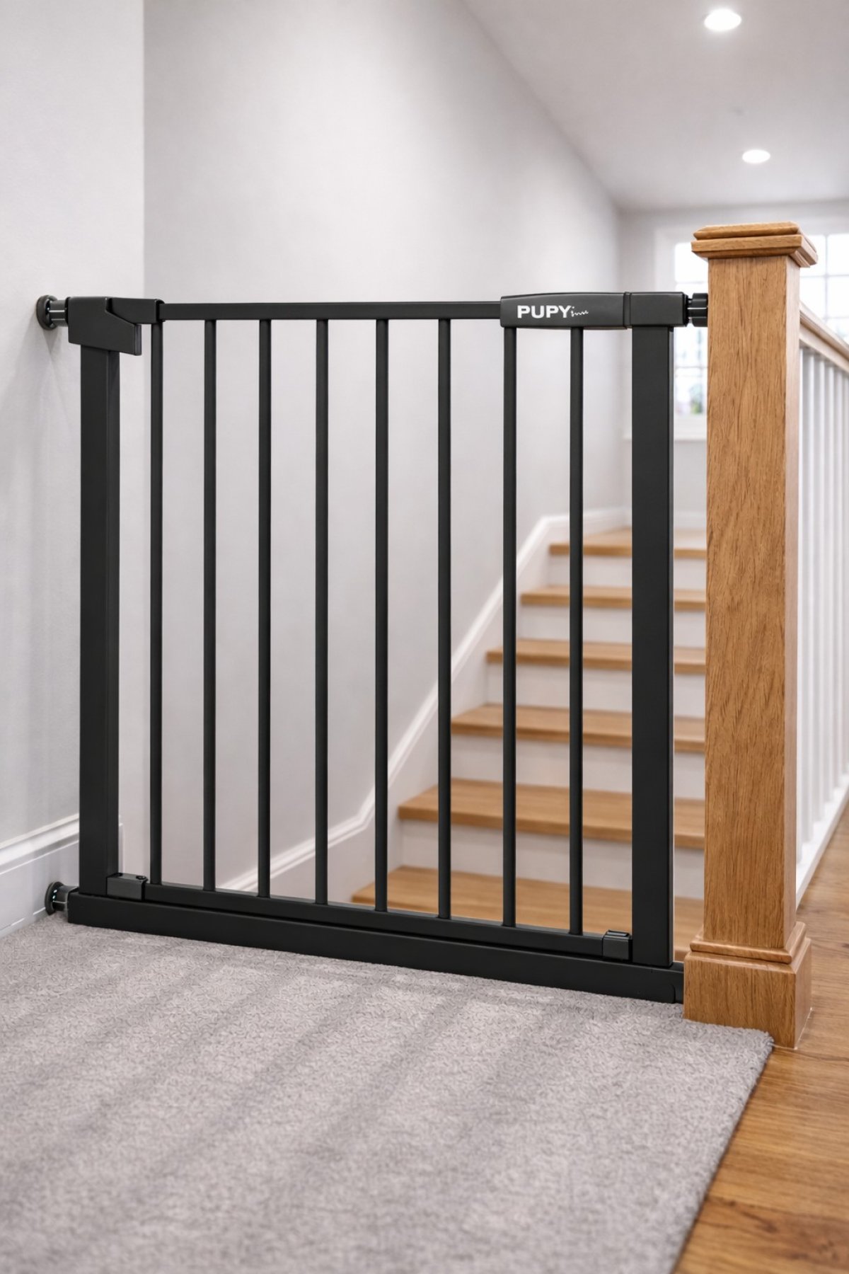 Zábrana Pupyhou 76-83 cm - dvere/schody / čierna produkt