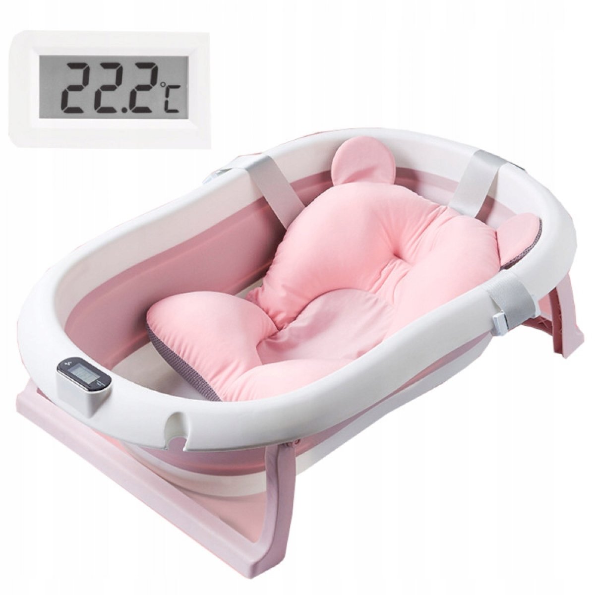 Detská vanička Premium skládacia - růžová - TOP CENA !!! produkt