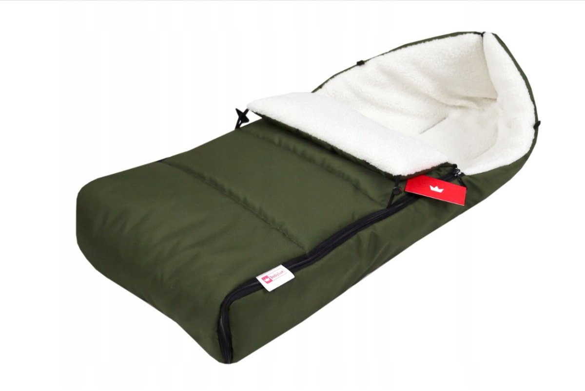 Fusak K4 bouclé - fľaškovo zelená produkt