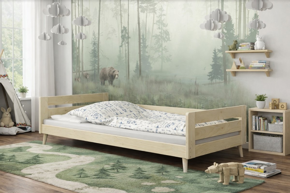 Posteľ z masívu Betka na nohách 160/80 cm + rošt ZADARMO produkt