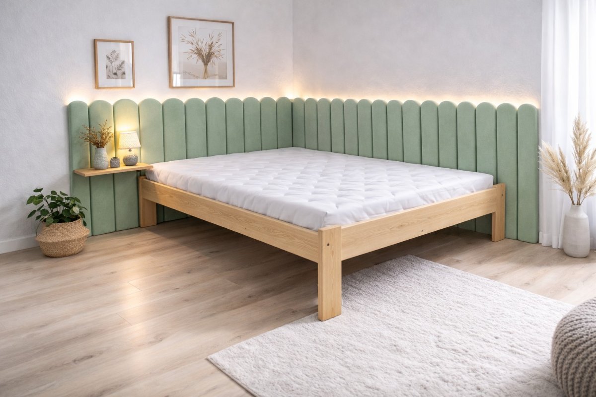 Čalúnený panel Plot 3 cm - béžová 02 produkt