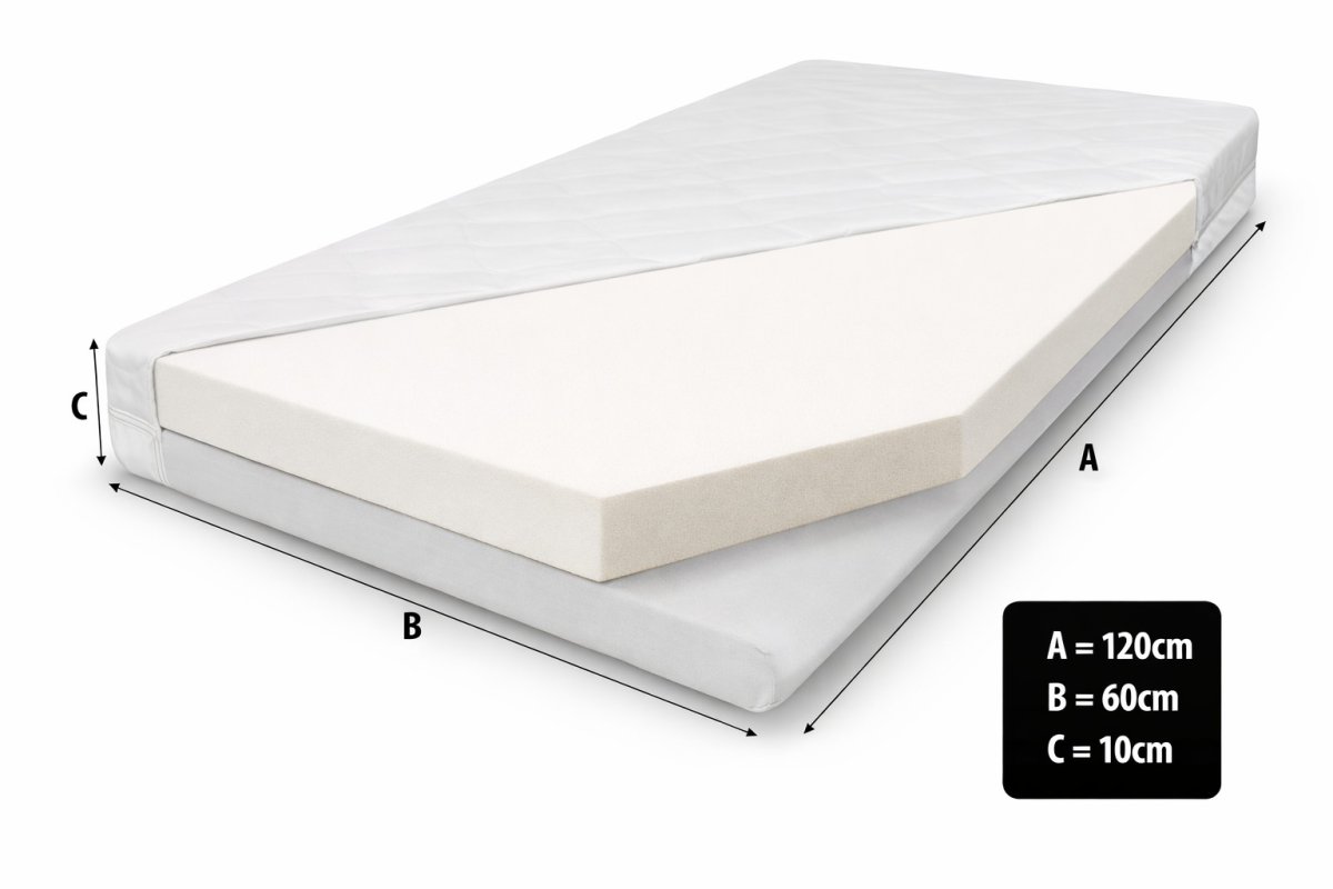 Matrac molitanová 120 x 60 x 10 cm produkt