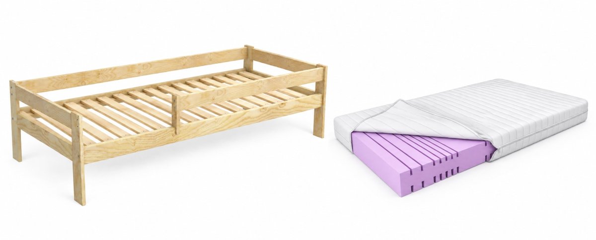 Detská posteľ Rachel 90/200 cm s roštom a matracom Trimex produkt