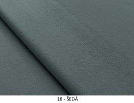 Čalúnený panel Plot 3 cm - sivá 18 produkt