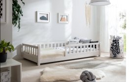 Posteľ Adele 3v1 90x200 cm + zásuvka/pristielka + rošty - biela produkt