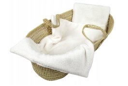 Set vankúš a deka do kočíka z bouclé - ecru produkt