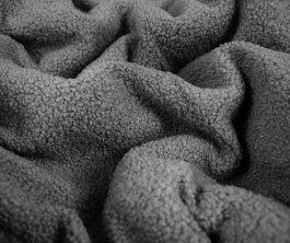 Set vankúš a deka do kočíka z bouclé - šedá produkt