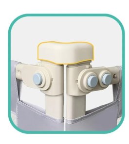 Zábrana na postel Méďa - 180 cm šedá produkt