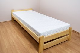 Zvýšená posteľ z masívu Halle 90x200 cm + rošt ZADARMO produkt
