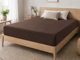 Froté prestieradlo s gumkou 90/200 cm ECONOMY - bronz produkt