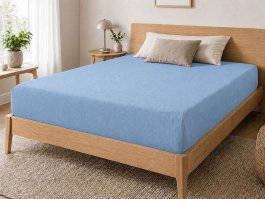 Froté prestieradlo s gumkou ECONOMY 160/200 cm - modrá produkt
