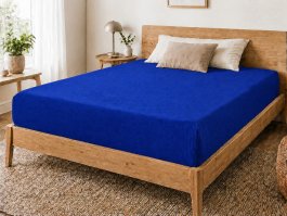 Froté prestieradlo s gumkou ECONOMY 160/200 cm - tmavo modrá produkt