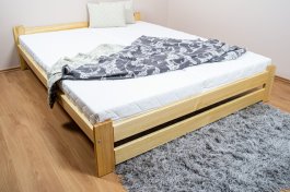 Zvýšená posteľ z masívu Halle 160x200 cm + rošt ZADARMO produkt