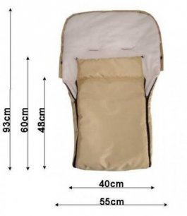 Fusak fleecový Junior grafit produkt