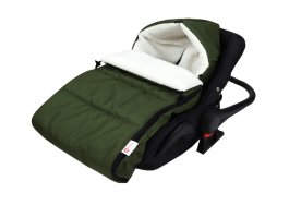 Fusak K4 bouclé - fľaškovo zelená produkt