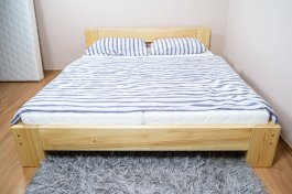 Posteľ Káťa z masívu borovice 4 cm - 120x200 cm + rošt ZADARMO produkt