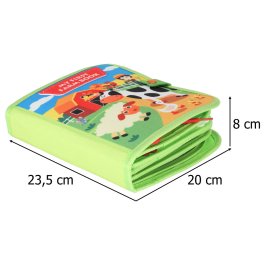 Interaktívna vzdelávacia kniha pre deti (Quiet Book – farma, zvieratká, aktivity) produkt