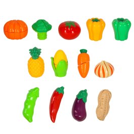 Detská sada potravín a kuchynského vybavenia s košíkom (veľká sada) produkt