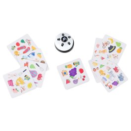 Rodinná kartová hra s obrázkami a zvončekom produkt