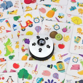 Rodinná kartová hra s obrázkami a zvončekom produkt