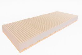 Posteľ Denis biela + matrace MedicoDream 14 cm + rošty ZADARMO produkt