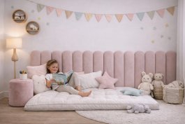 Čalúnený panel Plot 5 cm - mätová 15 produkt