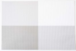 Prestieranie pletené PVC 1 kus - kríž - béžová produkt
