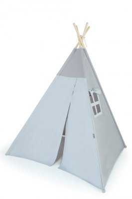 Stan teepee s oknom + 6 darčekov zdarma šedý produkt