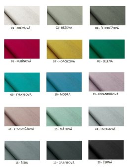 Čalúnený panel Plot 5 cm - sivá 18 produkt